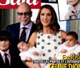 CéLine Dion en famille en couverture de Gala, numéro en kiosques le 16 mars 2011.