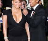 Nick Cannon et Mariah Carey en janvier 2010 aux Golden Globes, à Los Angeles.