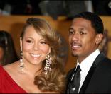 Nick Cannon et Mariah Carey en janvier 2010 aux Golden Globes, à Los Angeles.