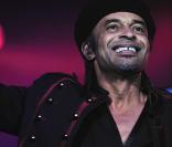 Yannick Noah en concert à Lyon, le 28 janiver 2011.