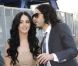 Russell Brand et sa femme Katy Perry lors de l'avant-première à Londres du film Arthur, le 19 avril 2011