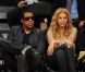Beyoncé et son mari Jay-Z le 20 février 2011 à Los Angeles