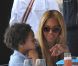 Beyoncé et son mari Jay-Z déjeunent à L'Avenue à Paris, avec le neveu de Beyoncé, Daniel, le 20 avril 2011