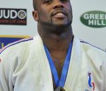 Teddy Riner est devenu champion d'Europe de judo (catégorie des plus de 100 kg) ce samedi 23 avril 2011 ! Ici, en pleine action lors d'une compétition en février 2011