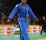 Teddy Riner est devenu champion d'Europe de judo (catégorie des plus de 100 kg) ce samedi 23 avril 2011 ! Ici, en pleine action lors d'une compétition en février 2011