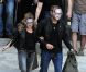 Kate Moss sur le shooting de la campagne Mango avec Terry Richardson à Paris. Le 7 avril 2011 
