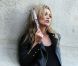 Kate Moss sur le shooting de la campagne Mango avec Terry Richardson à Paris. Le 7 avril 2011 