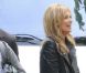 Pro jusqu'au bout, Kate Moss sait aussi se détendre sur le shooting de la campagne Mango avec Terry Richardson à Paris. Le 7 avril 2011 