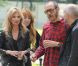 Kate Moss sur le shooting de la campagne Mango avec Terry Richardson à Paris. Le 7 avril 2011 