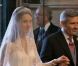 La future mariée, Kate Middleton, arrive en l'abbaye de Westminster, à Londres, au bras de son père Michael Middleton. Le 29 avril 2011