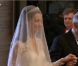 La future mariée, Kate Middleton, arrive en l'abbaye de Westminster, à Londres, au bras de son père Michael Middleton. Le 29 avril 2011