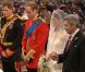 Kate Middleton, aux côtés de son futur époux le prince William, en l'abbaye de Westminster, à Londres, le 29 avril 2011.