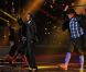 Matthew Raymond-Barker chante Soulman de Ben l'oncle Soul sur le plateau de X Factor le 3 mai 2011