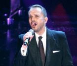 Miguel Bosé, festival de San Remo en Italie, le 18 février 2010