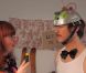 Luce et Gaël Giraudeau dans le sketch de La Machine