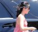 Selma Blair continue son défilé dans de jolies robes ethniques et ne délaisse pas la mode quelques jours avant son accouchement. Los Angeles, le 4 mai 2011