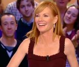 Marg Helgenberger était sur le plateau du Grand Journal le 5 mai 2011.