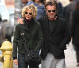 Meg Ryan et son compagnon John Mellencamp<br />