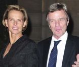 Christine Ockrent et Bernard Kouchner, à Paris, le 4 novembre 2010.<br />