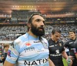 Sébastein Chabal au Stade de France, le 26 mars 2011. Sur TF1 le 12 mai, le rugbyman annonce son intention de faire appel de la décision de Commission de discipline de la Ligue nationale de rugby.
