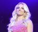 Britney Spears est l'animatrice du concert Wango Tango qui se produit au Staples Center, à Los Angeles, samedi 14 mai 2011.