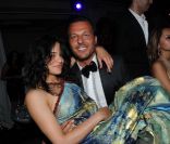 Jean-Roch a affiché une jolie complicité avec l\'actrice Michelle Rodriguez, dimanche 15 mai, au VIP Room de Cannes.