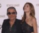 Roberto Cavalli et Elisabetta Canalis à l'inauguration de la boutique Cavalli à Cannes, le 18 mai 2011.