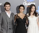 Sam Claflin, Penélope Cruz et Astrid Berges-Frisbey lors de l\'avant-première à Madrid de Pirates des Caraïbes 4 le 18 mai 2011