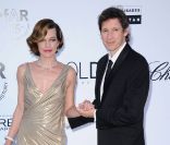 Milla Jovovich et Paul W.S. Anderson lors du gala de l'amfAR au Cap d'Antibes le 19 mai 2011