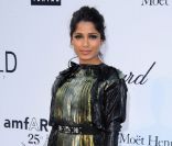 Freida Pinto lors du gala de l'amfAR au Cap d'Antibes le 19 mai 2011