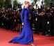 Uma Thurman lors de la montée des marches de clôture du festival de Cannes le 22 mai 2011