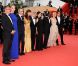 Les membres du jury lors de la montée des marches de clôture du festival de Cannes le 22 mai 2011