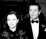 Vivien Leigh et Laurence Olivier à Londres le 14 février 1951. Julia Ormond reprendra le rôle de l'actrice anglaise pour un biopic sur Marylin Monroe.
