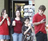 Prince, Paris et Blanket Jackson, à Los Angeles, le 24 mai 2011.