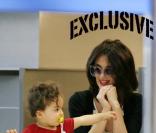 Paz Vega et son fils