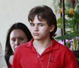 Les enfants de Michael Jackson à Los Angeles le 24 mai 2011 : Sur la photo Prince, l'aîné 