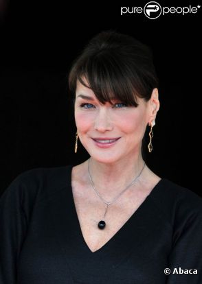 Carla Bruni à l'occasion du sommet du G8, à Deauville, le 27 mai 2011.