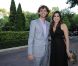 Gustavo Kuerten, triple vainqueur de Roland-Garros, chouchou du public français et désormais retraité, était accompagné par sa femme Georgina au dîner annuel de l'ITF pour ses World Champions, au Pavillon d'Armenonville, le 31 mai 2011.