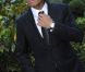 Rafael Nadal, numéro un mondial de tennis, était très chic pour recevoir son trophée lors du dîner annuel de l'ITF pour ses World Champions, au Pavillon d'Armenonville, le 31 mai 2011.