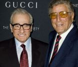  Martin Scorsese et Tony Bennett à la soirée organisée par la Société du Cinéma et Gucci à New York, le 1er juin 2011 