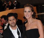 Mélissa Theuriau et Jamel Debbouze en mai 2010 au festival de Cannes