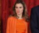 Letizia d'Espagne et le prince Felipe ont reçu le gouverneur d'Australie et son époux au Palais royal de Madrid, le 7 juin 2011