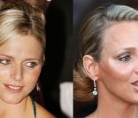 Charlene Wittstock en 2006 et 2011