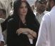 Angelina Jolie, en tant qu'ambassadrice de l'Agence des Nations-Unies pour les réfugiés, au Pakistan en 2010