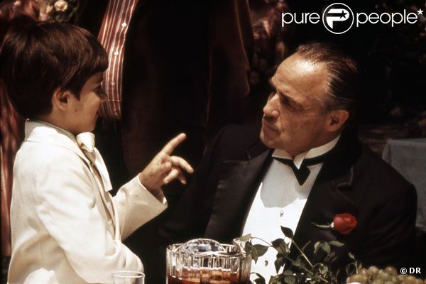 Le film culte Le Parrain, avec Marlon Brando 