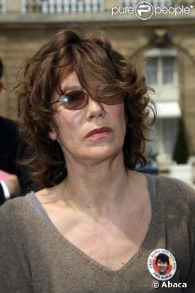 Jane Birkin à l'Elysée