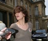 Jane Birkin à l'Elysée