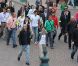 Rafael Nadal est allé fêter son triomphe de Roland-Garros 2011 à Disneyland Paris, le 6 juin 2011. Ses proches et sa petite amie Xisca Perello en étaient.