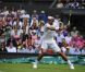 Rafael Nadal lors de son entrée en lice à Wimbledon 2011 
