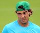 Rafael Nadal lors de son entrée en lice à Wimbledon 2011 